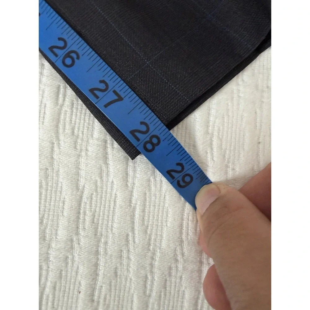 Bindle & Keep Custom Bespoke Wool Navy 3-Piece Suit, Extra Vest,